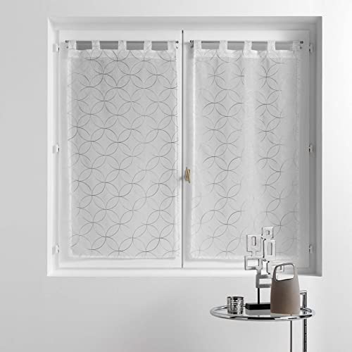 Douceur dInterieur Curtain 2 x 60 x 160 cm Grey