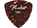 Fender Classic Celluloid Guitar Picks 346 Shape, Guitar Accessories, Tortoise Shell, Medium, 12-Pack