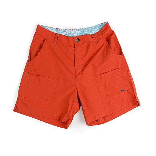 Tarpon Flats Fishing Short, 2X Big, Burnt Orange