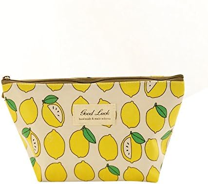 Usaboutall Cartoon Fruit Animals Women Cosmetics Make-up Storage Bag Oganizer Zipper Pouch