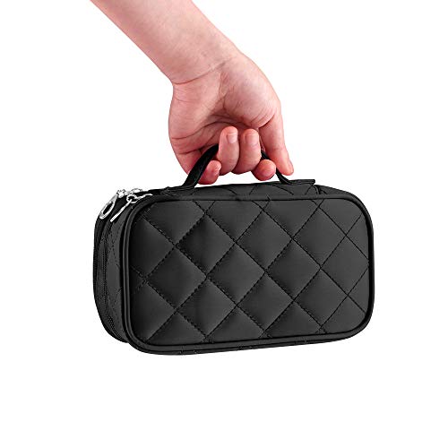 Makeup Bag for Women With Mirror,LOMEZI Pouch Bag,Makeup Brush Bags Travel Kit Organizer Cosmetic Bag 5 Makeup Bag for Women With Mirror,LOMEZI Pouch Bag,Makeup Brush Bags Travel Kit Organizer Cosmetic Bag