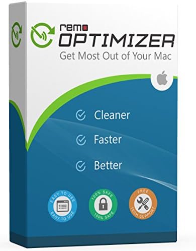 Remo Mac Pro Optimizer - Speed Up, Clean and Fix Computer Errors - Make Your Machine Run Like New Again!