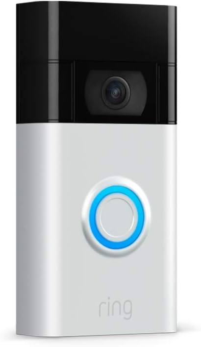 Ring Video Doorbell 2nd Gen Certified Refurbished 1080p Wireless Battery