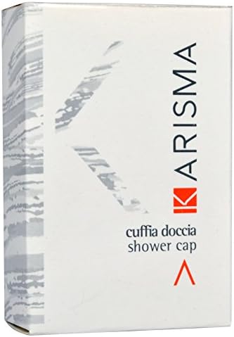 Karisma KRCDAS Shower cap in paper box, paper boxes with polyethylene shower cap inside (Pack of 500)