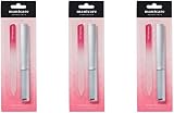 Manicare Glass Nail File Double Sided 3 Pack With Case For Natural & Artificial view 2