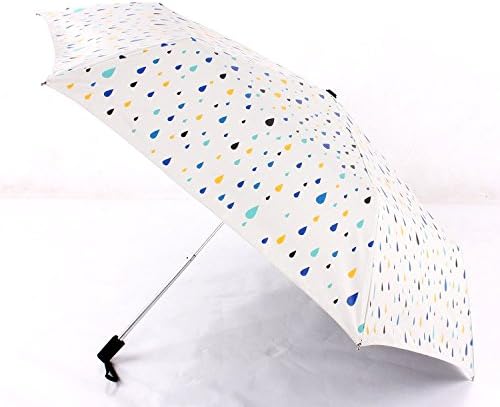 Flowers Vinyl Sunscreen Umbrella (Rose Green) (White)