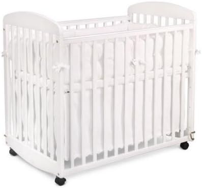 DaVinci Baby Alpha Mini Rocking Crib, White Finish