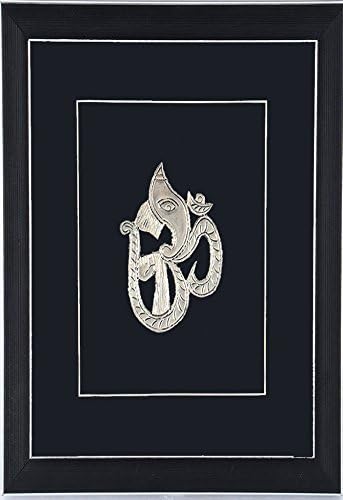 Msa Jewels Ganesh Leaf Wall Hanging Exclusive Gifts Diwali,New Year,House Warming, Wedding, Anniversary
