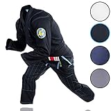 Gold BJJ Jiu Jitsu Gi - Ultra Lightweight Men's Aeroweave - Preshrunk Brazilian Jiu Jitsu Uniform for Men