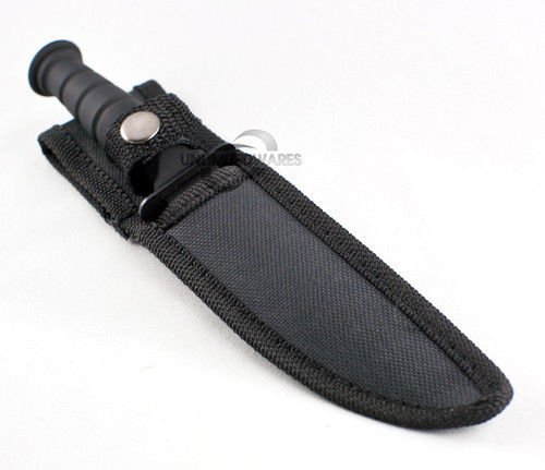 NEW!!! 7.5" MILITARY TACTICAL COMBAT KNIFE w/ SHEATH Survival HUNTING Bowie Fixed Blade - Thumbnail 4
