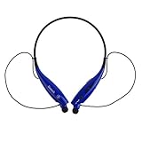 MrzprolineÂ® Universal Hv800 Wireless Bluetooth Neckband Headset Stereo Ad2p Earphone Headphone for Cellphone Lg,iphone,samsung,htc (Dark Blue)