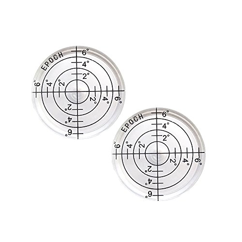 image for SaferCCTV Bullseye Bubble Spirit Level Large Ø32mm Diameter Round Hig