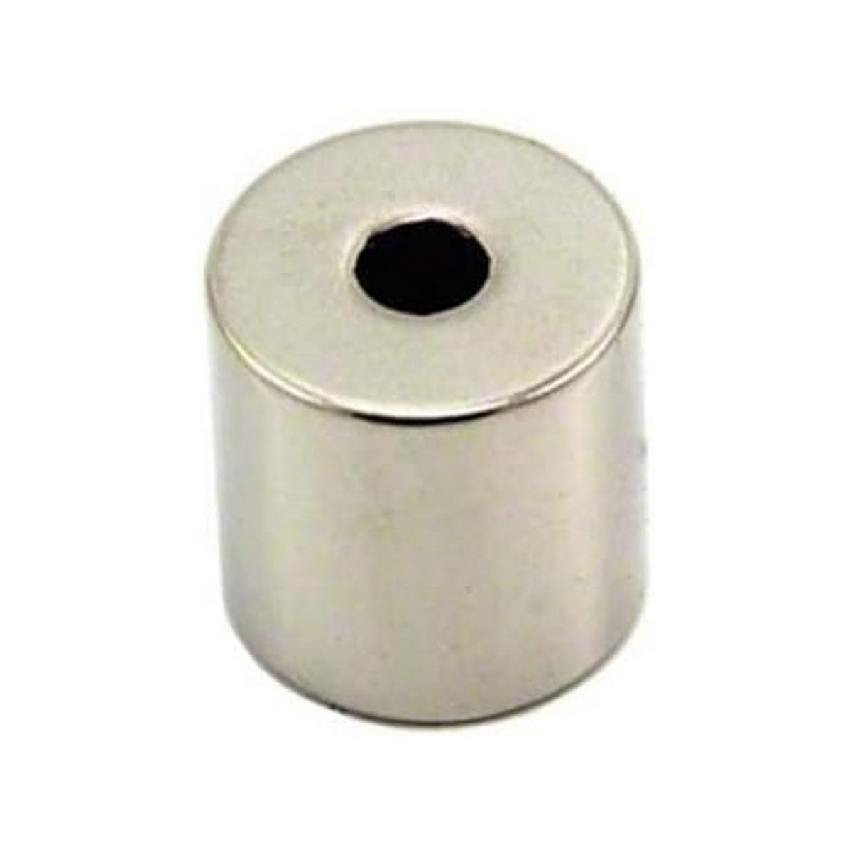 Diametrically Magnetised N42 Neodymium Magnet for Arts, Crafts, Model Making, DIY, Hobbies, Office, and Home - 20mm O.D. x 6mm I.D. x 20mm thick
