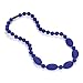 Consider It Maid Silicone Teething Necklace for Mom to Wear - FREE E-BOOK - BPA FREE and FDA Approved - One Love (Navy)
