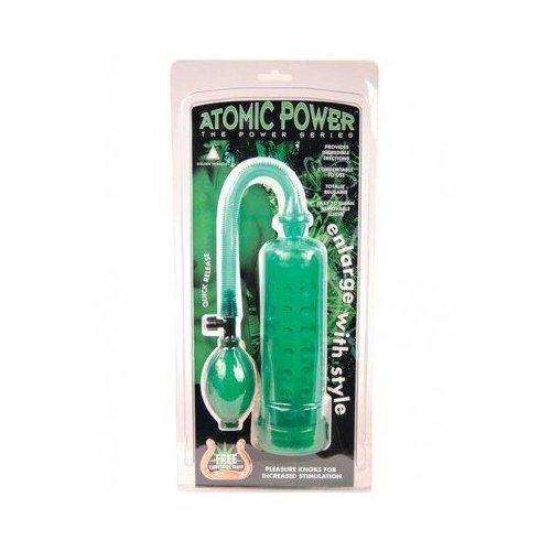 Golden Triangle Atomic Power Pump with Grip, Green image