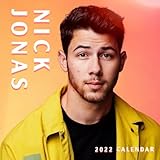 Nick Jonas 2022 Calendar: Squared Monthly Calendar