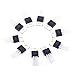Cylewet 10Pcs RFP30N06LE 30A 60V 0.047Ohm Logic Level N-Channel Power Mosfet TO-220 ESD Rated for Arduino (Pack of 10) CYT1047