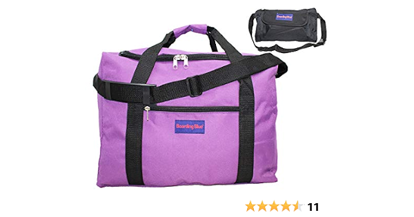 Amazon.com: Artículo personal de 18.0 in debajo del asiento para Airlines  of Spirit Frontier AA (púrpura) First Class : Electrónica