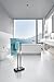 Blomus Floor Standing Towel Rack Stand, Polished Stainless Steel