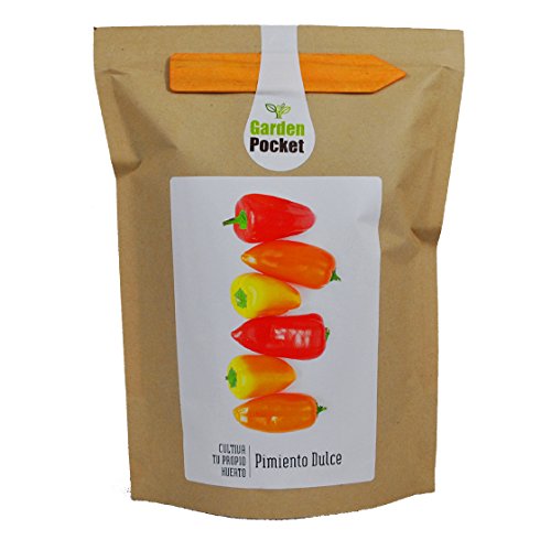 Kit de cultivo huerto urbano PIMIENTO DULCE: Amazon.es: Jardín