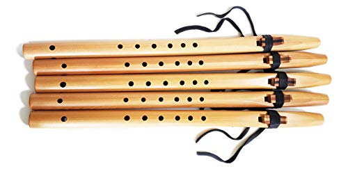 Stellar Basic Flute Key of F# - Native American Style Flute with Carrying Case (Natural Light Cedar) - Thumbnail 3