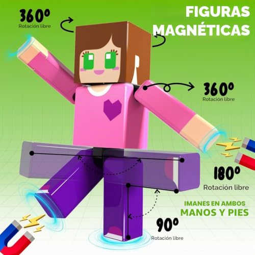 Magnetic Building Blocks 45 Pieces