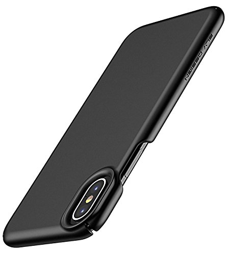Iphone x case, elv iphone x 10 slim premium hard pc snap-on case …