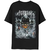 Avenged Sevenfold Unisex Adult Avenged Sevenfold Official Merch Black Reign Tee