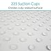Vive Non-Slip Bath Mat with Suction Cups - 28