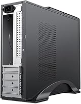 CiT S015B Micro-ATX Desktop PC Case RGB Rainbow Front Fan 300W PSU Black view 10