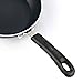 Cook N Home 8 and 9.5-Inch Nonstick Saute Skillet Fry Pan Set, 20cm/24cm, Blue