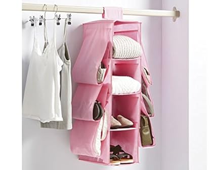 Hanging Wardrobe Storage Organiser For Bags Shoes Or Clothes