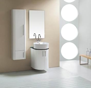 Luxus Badmobel Waschtisch Waschbecken Spiegel Set