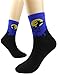 Timntts Colorful Womens Mens Halloween Crazy Fun Casual Cotton Crew Bats Socks Free Size