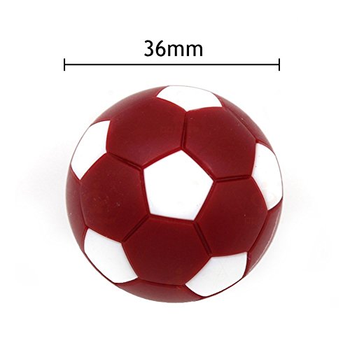 Croing Foosball Balls ,Table Soccer Replacement Balls, Colorful 36mm Official Tabletop Game Balls (24 PCS) - Thumbnail 4