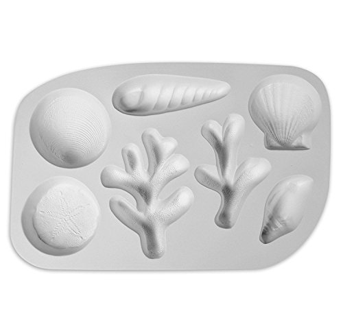 Shells And Coral Frit Casting Mold