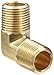 Anderson Metals - 06230-06 Brass Pipe Fitting, 90 Degree Forged Elbow, 3/8