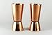 (Set of 2) Premium Quality Copper Shot Glasses / Jiggers - by Alchemade