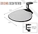 Original Desk Potato by Stand Steady - Easy Clamp Attachable Desk Shelf/Mouse Pad/Buy 2 and Make a Keyboard Tray! Best-Seller!