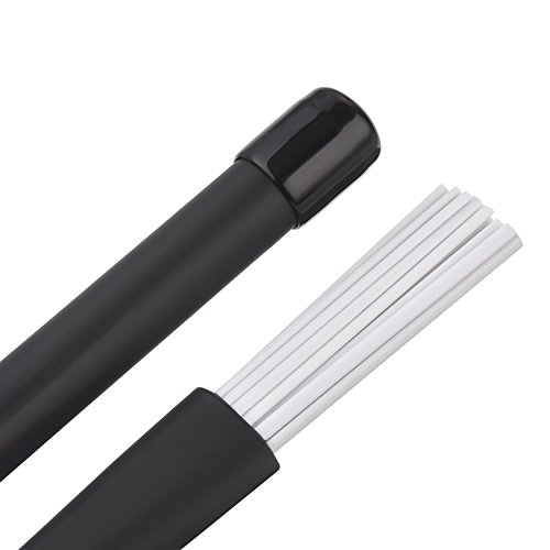 image for Pangda 1 Pair Drum Brushes Retractable Nylon Drum Brushes Cajon Brush 
