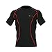 OUTOF Men's Short Sleeve T-Shirts Baselayer Cool Dry Compression Top Running Yoga Rashguard MTS7317