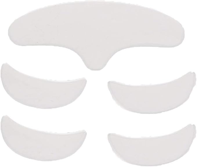 Anti Wrinkle Silicone Patch, Forehead Patch 5Pcs Face Patch Reusable