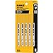 DEWALT DW3770-5 3-Inch 14 TPI Thick Metal Cut Cobalt Steel T-Shank Jig Saw Blade (5-Pack) primary