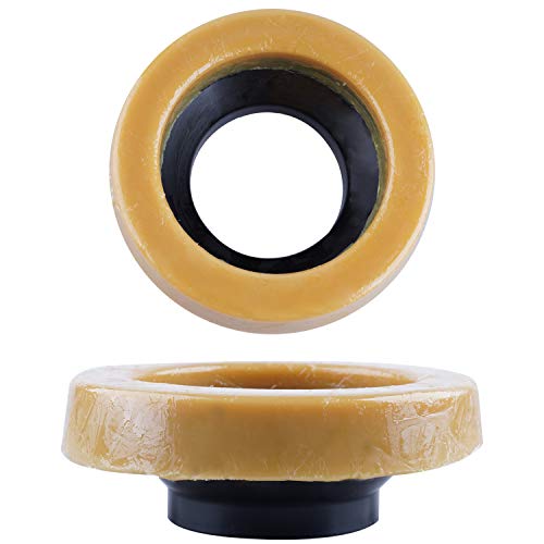 2 Pack Toilet Wax Ring, Thick Toilet Bowl Wax Ring Gasket for Toilet