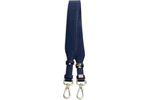 MOISTRI Purse Strap Adjustable Bag Strap Crossbody Straps for Purses Silver Clasps Bag Straps Replacement Crossbody Purse Straps for Handbags Navy Blue