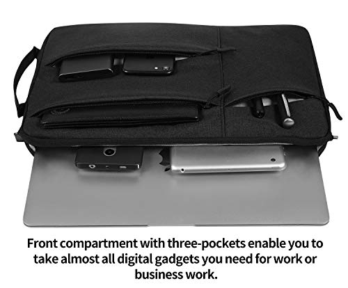Drawing Tablet Case Carrying Bag with Artist Glove Graphics Tablet Sleeve Protective Bag for Huion H610 Pro, HS610, Xp-Pen Deco 01, Star 06, Ugee M708 and VEIKK A30, A50 (Light Gray)