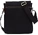 AIBAG Messenger Bag, Vintage Small Canvas Shoulder Crossbody Purse (Black)