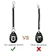 VANVENE Grealthy 4 Piece Dog Training Clicker with Wrist Strap, 4 Color