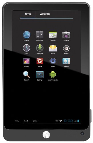 Coby Kyros 7-Inch Android 4.0 4 GB 16:9 Capacitive Multi-Touchscreen Widescreen Internet Tablet with Built-In Camera, Black MID7042-4