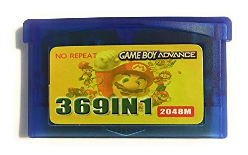 369 in 1 Multi Cart Video Game Cartridge Best Collection Made for GBA Game Boy Advance (View Images for full list) (Japan)